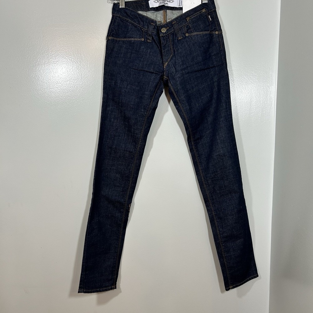 Skater Nikita Denim Jeans Women's Size 26 / 32 Dark Blue Skinny Fit NWT